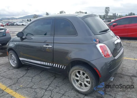 2015 Fiat 500 Pop z USA, uszkodzony, nr VIN 3C3CFFAR6FT501177